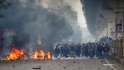 Citizenship Act: Protesters Pelt Stones, Torch Vehicles In Seelampur