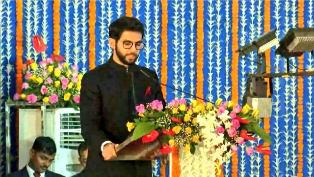 Maha Cabinet Expansion: Aaditya Thackeray Sworn-In As Cabinet Minister