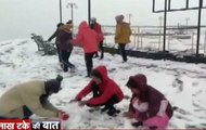 Uttarakhand: Chamoli Receives Snowfall, Normal Life Disrupted