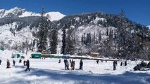 Heavy Snowfall Disrupts Normal Life In Himachal, Uttarakhand and J&K