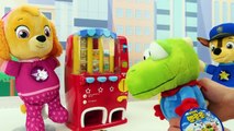 Paw Patrol Skye and Chase Cooking Contest Toy Food Video for Kids-