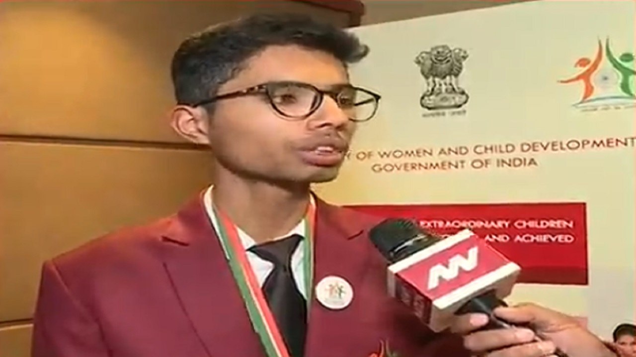 Ishan Gets 'Bal Shakti Award' For Helping Russian Woman In Distress