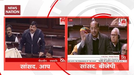 Vijay Goel, Sanjay Singh Raise Delhi Fire Incident Issue In RS