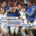 On this Day: Ronaldo scores his 100th Champions League goal
