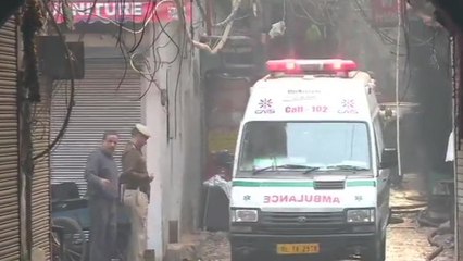 32 Killed In Massive Blaze At Delhi’s Anaj Mandi