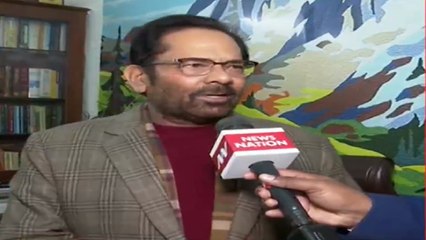 Are The Anti-CAA Protests Fixed? Here's What Mukhtar Abbas Naqvi Said