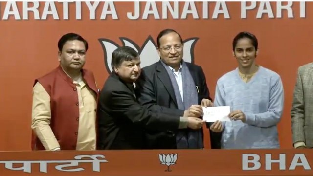 Saina Nehwal Joins BJP, Will Campaign For Saffron Party In Delhi Polls