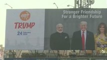 Report: PM Modi-Donald Trump Posters Being Installed In Ahmedabad