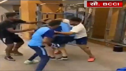 With Rishabh Getting Hold Of Gym Trainer, Chahal Hurls 'Punches'