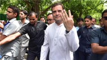 Congress Leader Rahul Gandhi Casts His Vote In New Delhi Constituency