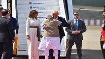 Namaste Trump: With A Hug And Handshake, PM Modi Welcomes Donald Trump