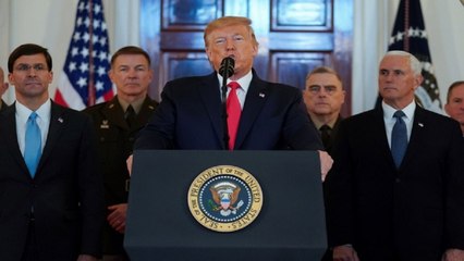 Donald Trump Says No Americans Harmed In Missile Attacks By Iran