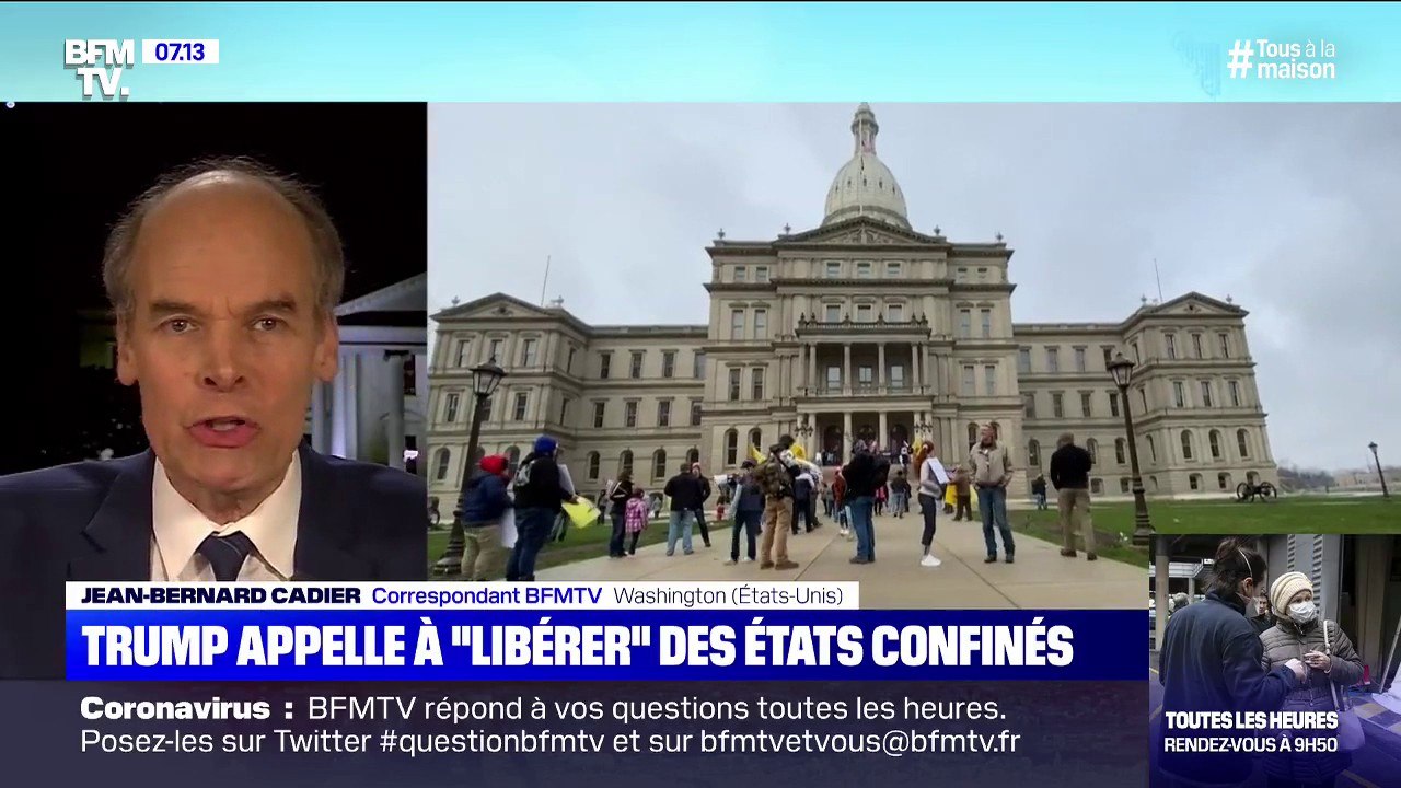 Coronavirus: Donald Trump appelle à "libérer" d...