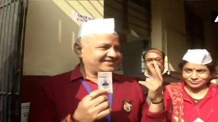Delhi Polls: What Manish Sisodia Said After Casting His Vote