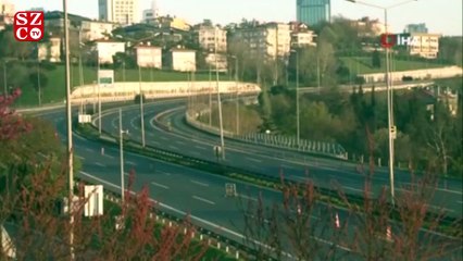 İstanbul'da sokağa çıkma yasağı görüntüleri