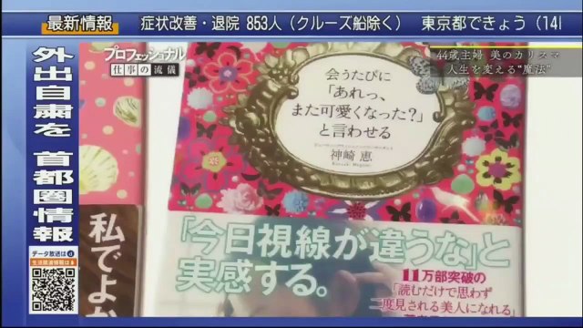 プロフェッショナル仕事の流儀 自分のために 美しくなれ 美容家 神崎恵 年4月14日 動画 Dailymotion