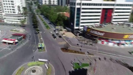 Diyarbakır kısıtlamaya uydu, cadde ve sokaklar boş kaldı