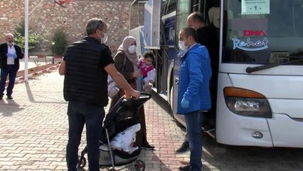 TOKAT Karantina süreleri tamamlanan 320 kişi Tokat'tan ayrıldı