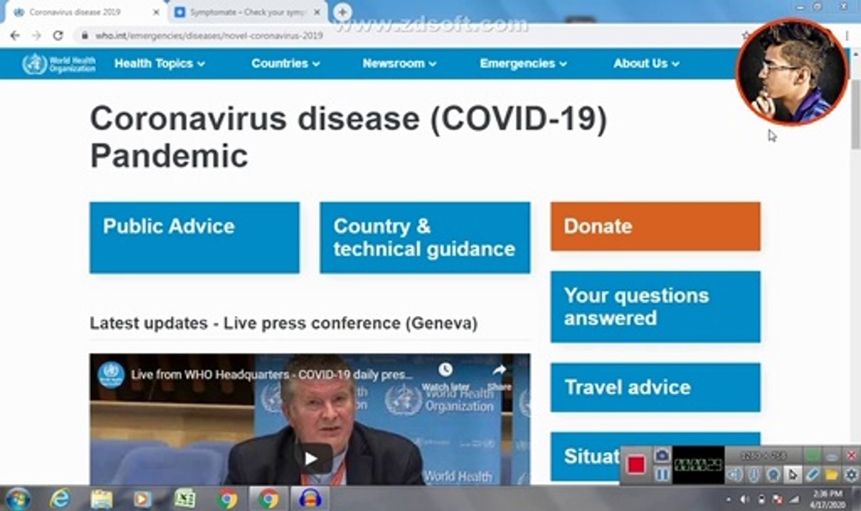 How to test coronavirus at home check coronavirus  symptoms online  Coronavirus in Pakistan