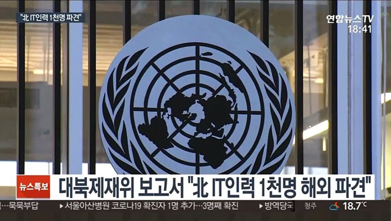 "北 IT인력 1천명 해외 불법파견…핵개발 자금 조달"