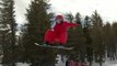 8-Year-Old Athlete Shows Off His Snowboarding Skills