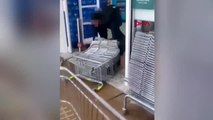 İngiltere'de süpermarketten tuvalet kağıdı çalan adam böyle yakalandı