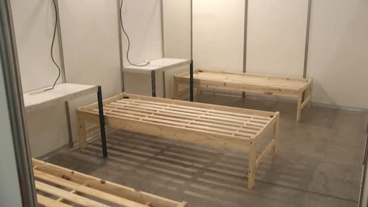 Argentina transforma en tiempo récord un recinto ferial en un hospital de campaña