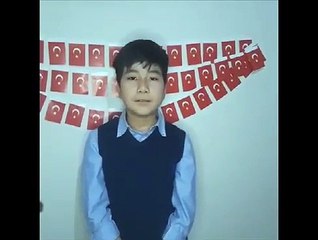 4B Sınıfı Öğrencilerinden Evde Kal Çağrısı