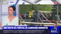 Coronavirus: pourquoi une partie de l'hôpital de campagne de Mulhouse est-elle démontée?