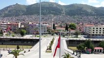 Hatay'da cadde ve sokaklar boş kaldı - Drone