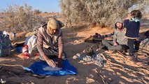 Trek dans le Sahara - au coeur du désert de la Tunisie