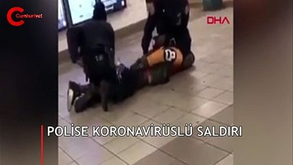 ABD'nin New York kentinde polise 'koronavirüslü' saldırı