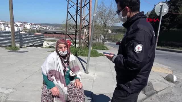 ARNAVUTKÖY'DE İNEĞİNİN YARALADIĞI KADINI HASTANE SONRASI POLİS EVİNE GÖTÜRDÜ