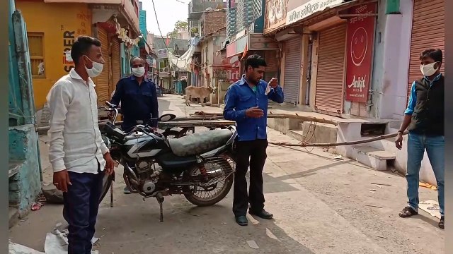 मंदसौर: जिले में कोरोना के बढ़ते आंकड़े से चंदवासा 2 दिन के लिए पूर्ण रूप से बन्द