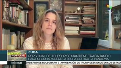Cuba: teleSUR se mantiene trabajando en tiempos de pandemia