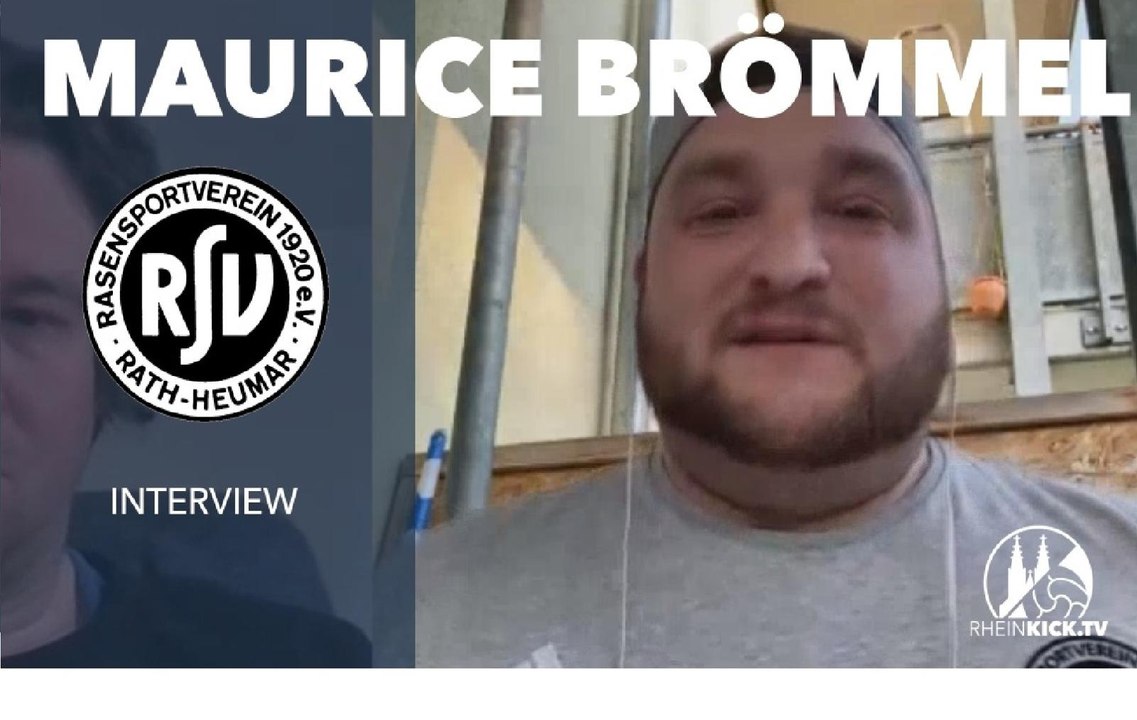 RSV-Urgestein Maurice Brömmel verfolgt langfristige Pläne