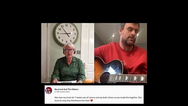 Duets with loved ones in isolation - Reverend and The Makers frontman Jon gives fan intimate sneak peek