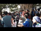 National Herald: AISA, JNU shout slogans against ABVP at Police Headquarters, Delhi on 23-02-2017