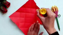 DIY Heart box with two locks (NO templates!) - Gift wrapping ideas - Caja corazón!