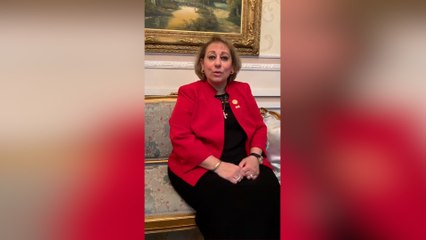 ميرفت أليكسان عضو مجلس النواب تطالب المصريين بالاحتفال بالأعياد في المنزل