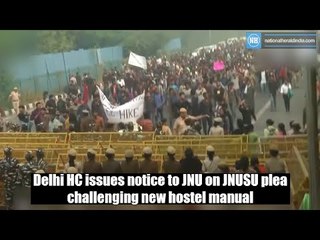 Delhi HC issues notice to JNU on JNUSU plea challenging new hostel manual