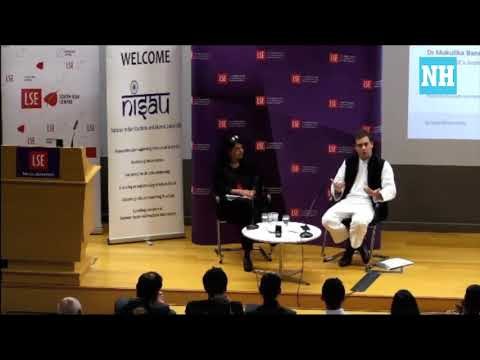 Rahul Gandhi in London: RSS is trying to change the idea of India