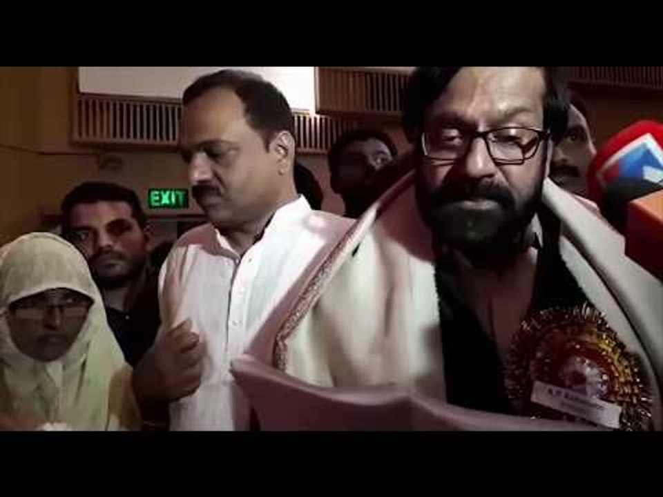Sahitya Academy Award winner Malayam Writer KP Ramanunni
