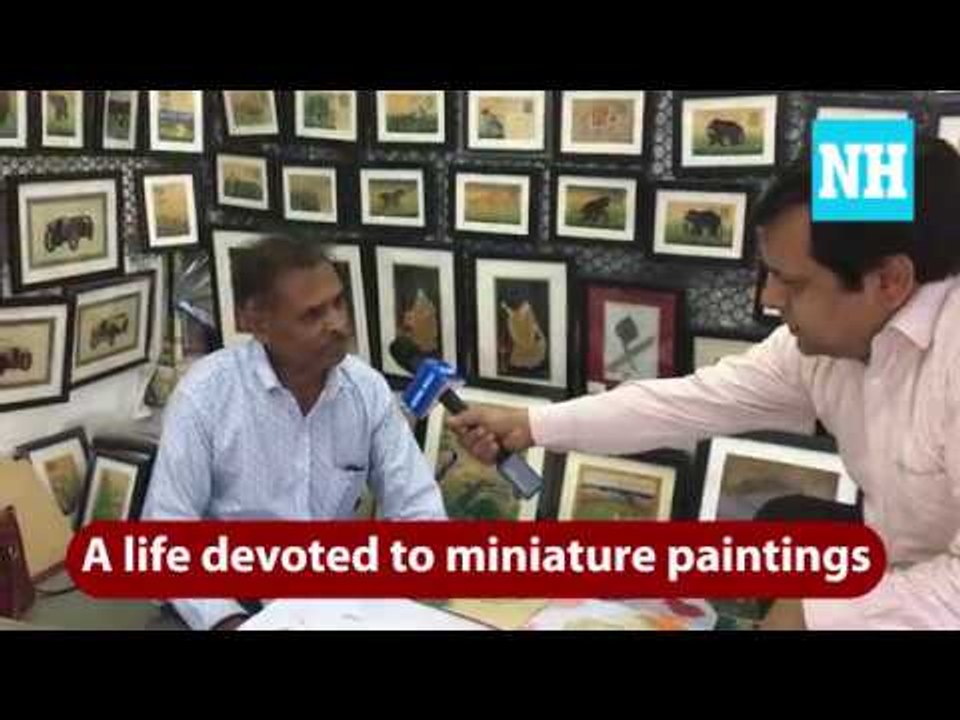 A life devoted to miniature paintings