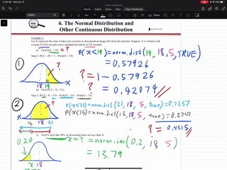 Normal Distribution and Other Continuous Distribution 002