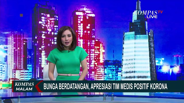 Karangan Bunga Berisi Semangat untuk Tim Medis yang Positif Corona