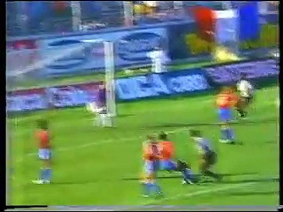 URUGUAYO 1993 Fecha 2 - Nacional vs Wanderers 2 a 2 en el Centenario