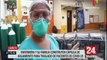 Cañete: enfermera construye cápsula para traslado de pacientes con Covid-19