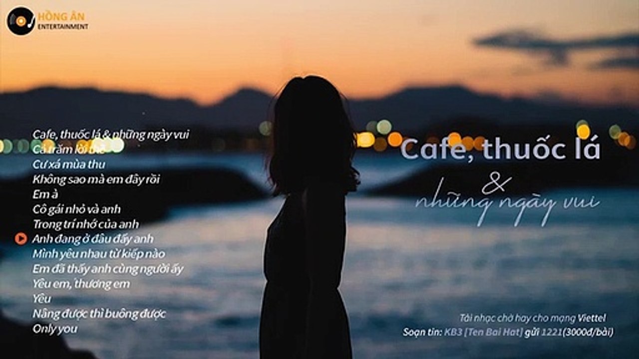 Cafe, Thuốc Lá & Những Ngày Vui - List Nhạc Acoustic Buồn Nhẹ Nhàng Tâm Trạng Cho Những Khi Một Mình
