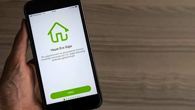 'Hayat Eve Sığar' mobil uygulaması hayata geçti! Koronavirüste riskli bölgelere karşı uyarıyor